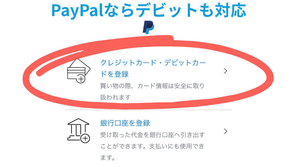 QQイングリッシュならPayPalでデビットカードが使えます。